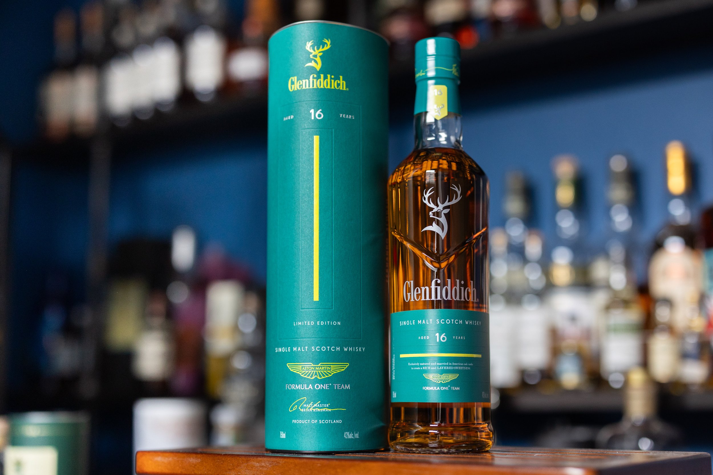 Glenfiddich Aston Martin F1 16 Year Review — The Whisky Study